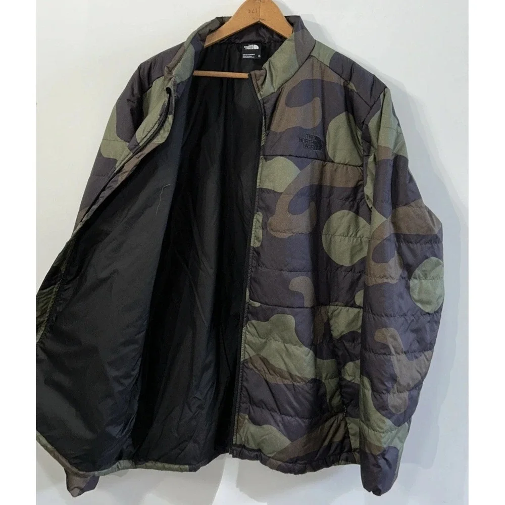 Mens The North Face Bombay Camo Jacket Sz XL Insulated EC
